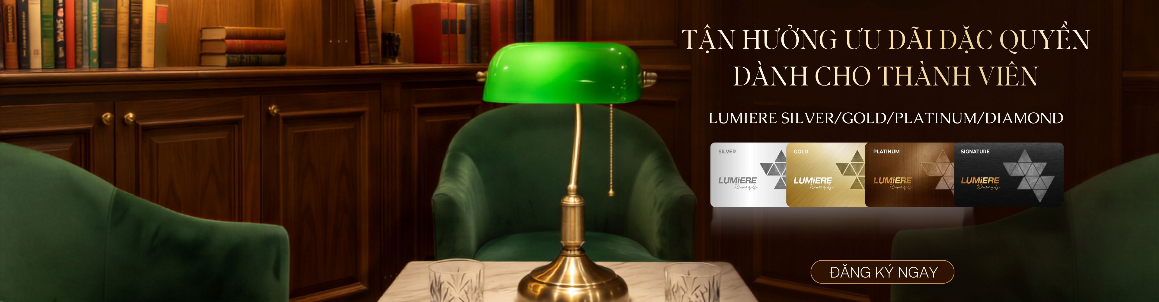 Các hạng thành viên và đặc quyền trong chương trình Lumiere Rewards